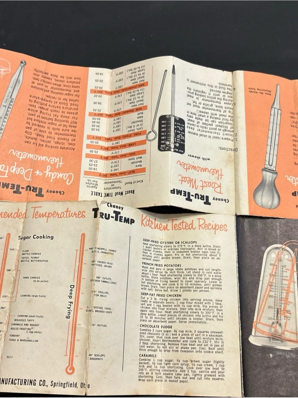 Taylor Green and Silver Candy & Jelly Thermometer